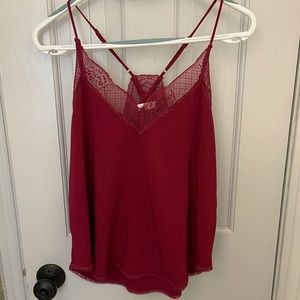Olivia Grey Laced Cami